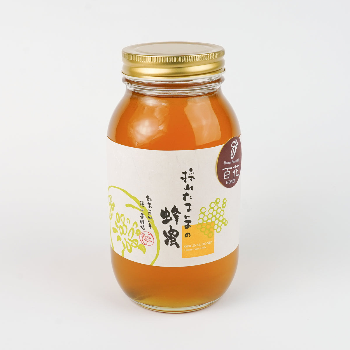 野田養蜂園 純国産 百花蜂蜜 1200g 百花蜂蜜 1200g – 種田養蜂場